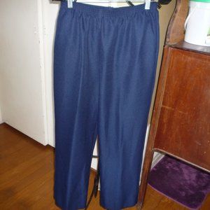 ALFRED DUNNER CLASSIC WOMEN PANT NW ELASTIC WAIST 16W